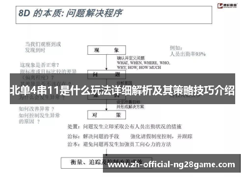 北单4串11是什么玩法详细解析及其策略技巧介绍